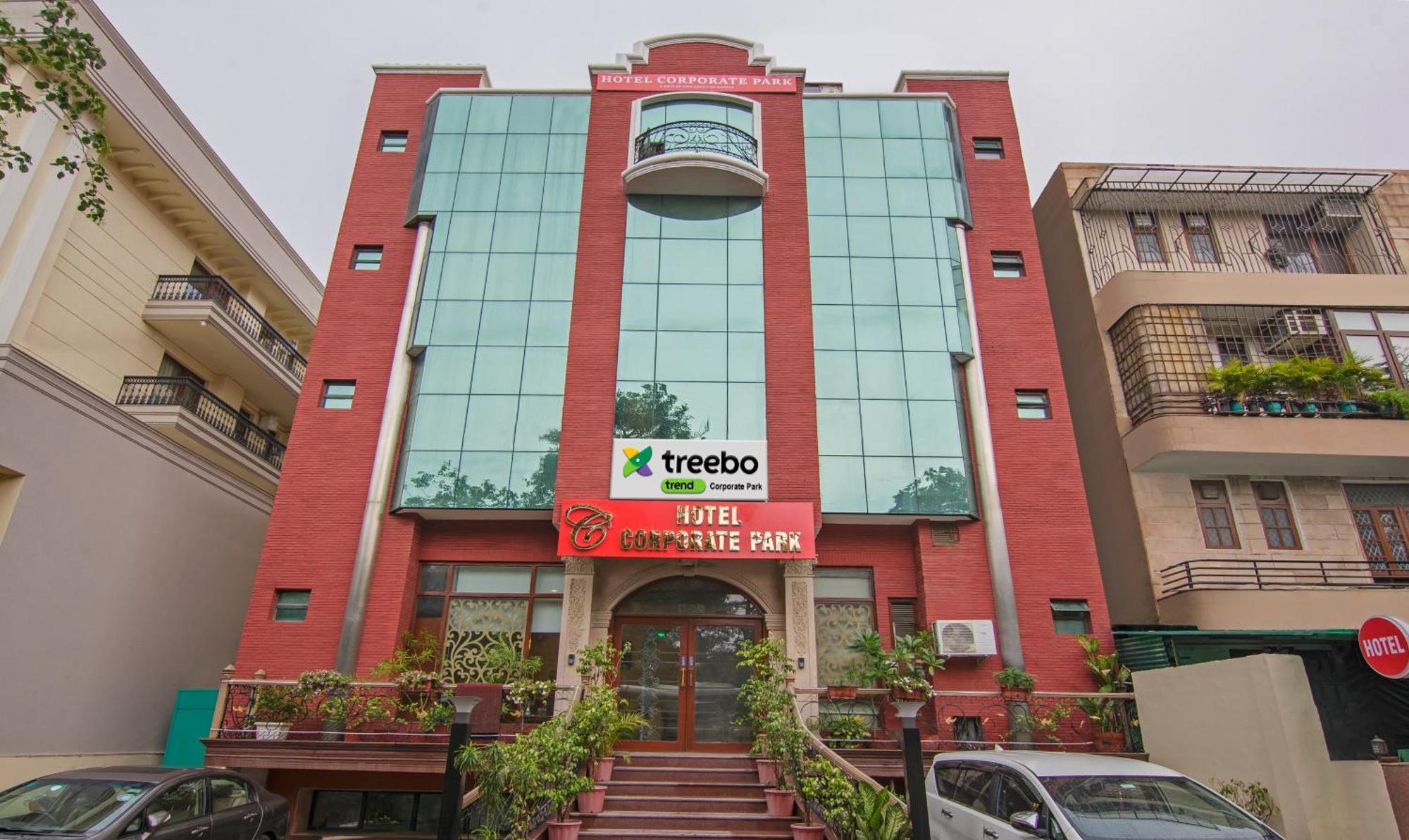 Treebo Corporate Park Hotel นิวเดลี ภายนอก รูปภาพ